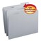 Smead Folder, File, Ltr, 1/3 Ast, Gry Pk SMD12334 - alternate 1